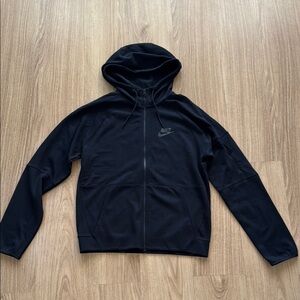 Nike Black Men's Hoodie Sweater new size M men zipper hoodie NEW